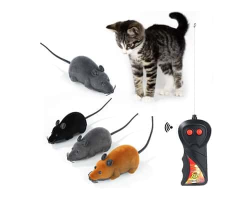 Mainan Kucing Tikus dengan Remote Control