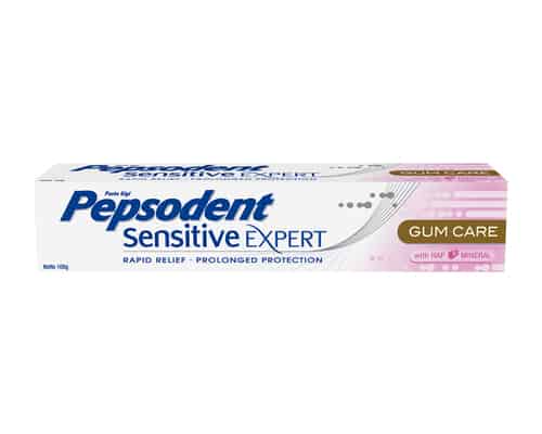 Picture of Best Toothpaste for Teeth Whitening Pepsodent Sensitive Expert Gum Care