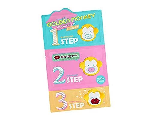 Holika Holika Golden Monkey Glamour Lip 3-Step Kit