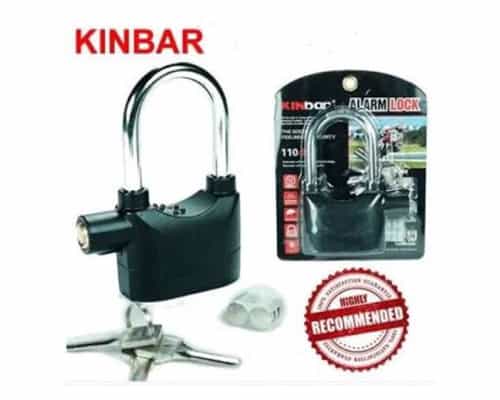 Best Motorcycle Safety Lock Kinbar Alarm Padlock