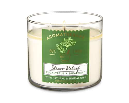 Lilin Aromaterapi Terbaik - Bath & Body Works Eucalyptus Spearmint 3-Wick Candle