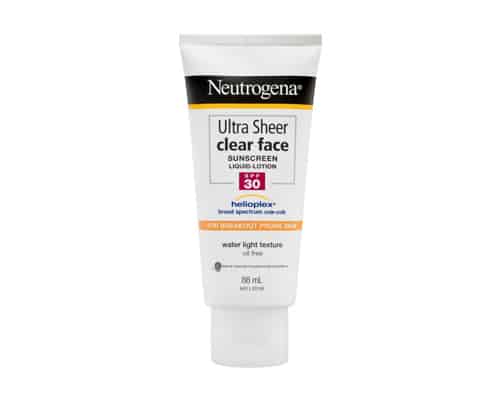 Sunblock Neutrogena® Ultra Sheer® Clear Face Lotion SPF30 88mL