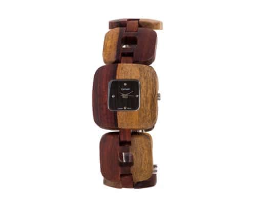 Tense Solid Sandalwood Unisex Watch Natural Wood Watch Retro