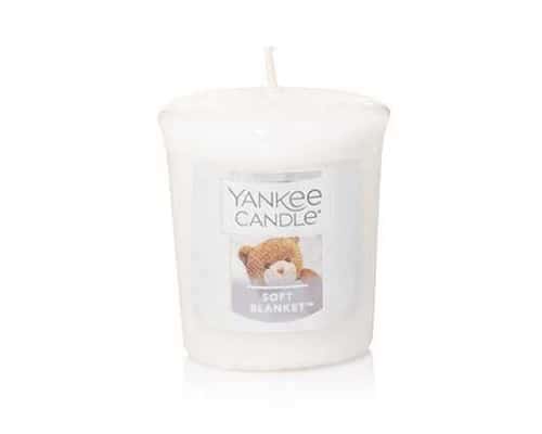 Lilin Aromaterapi Terbaik - Yankee Candle Soft Blanket Votive Candles