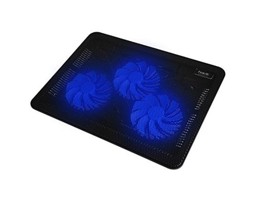 Best Laptop Fan (Cooling Pad) Havit HV-F2056 15.6″-17″ Laptop Cooler Cooling Pad – Portable USB Powered (3 Fans)