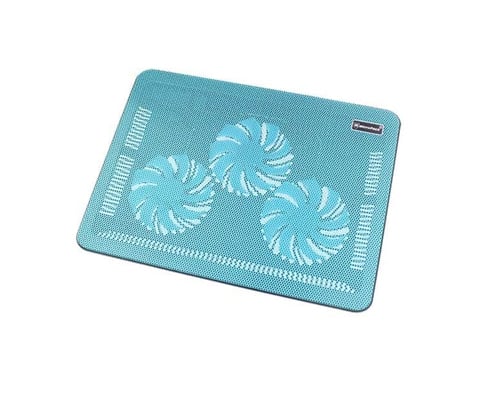 Best Laptop Fan (Cooling Pad) MicroPack CP-173B- Light Blue Cooling Pad Up to 17 Inch