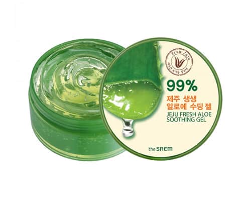 The Best Aloe Vera Gel The Saem Jeju Fresh Aloe Soothing Gel 99%