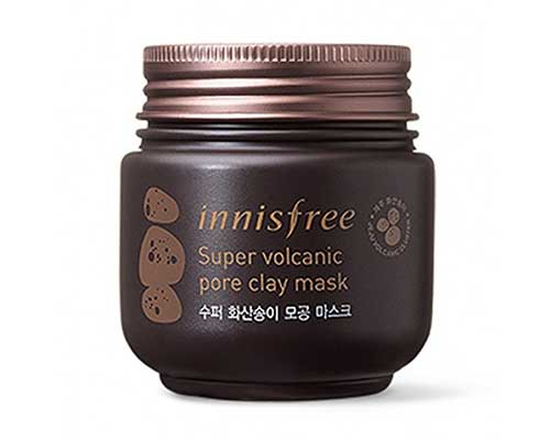 Innisfree Super Volcanic Pore Clay Mask - Masker untuk Mengecilkan Pori-Pori Terbaik