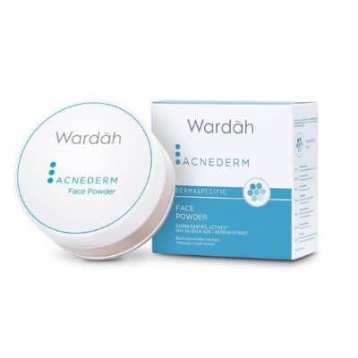 Bedak Penghilang Jerawat Terbaik Wardah Acnederm Face Powder