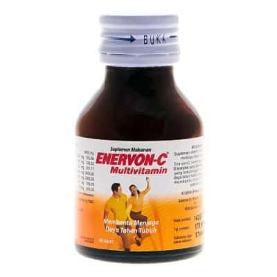 Vitamin yang Bagus untuk Daya Tahan Tubuh Kuat Terbaik Enervon-C Multivitamin