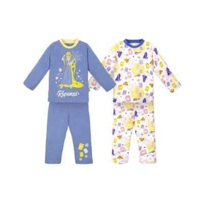 Baju Tidur Anak Perempuan Terbaik Velvet Junior Series Rapunzel