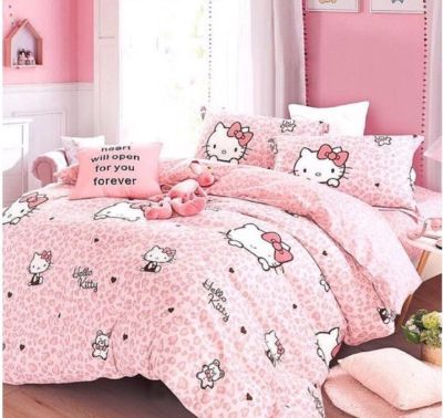 Best Japanese Cotton Bed Sheet Biosibedding - Japanese Cotton Bed Sheet Hello kitty Size Queen