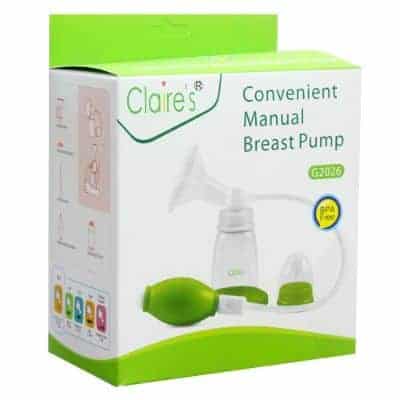 The Best Manual Breast Pump Convenient Manual Breast Pump G2026 from Claire's