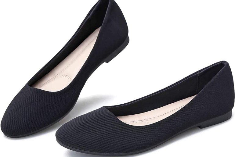 Sepatu Flat Shoes Wanita Warna Hitam Terbaik