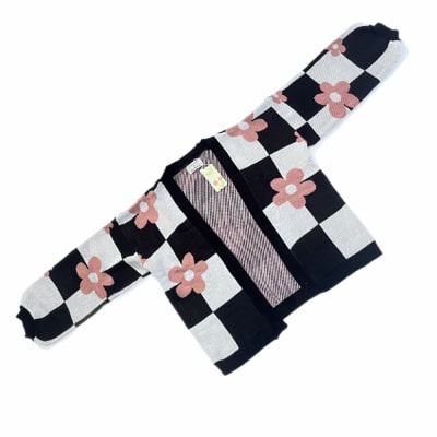 Merk Warna Cardigan Rajut Wanita yang Bagus Black Crop Warna Cardigan Rajut Wanita yang Bagus Terbaik Black Crop