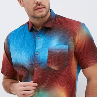 Best Tie Dye Colors Brown and Blue