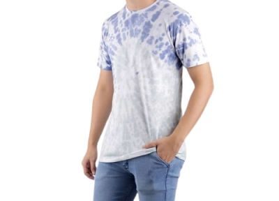 Best Tie Dye Color Blue White and Gray