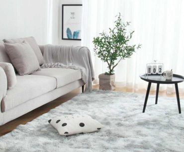 Karpet Lantai Bulu Halus Polos