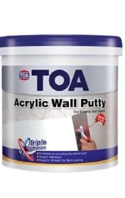 Plamir Tembok Terbaik TOA Acrylic Wall Putty