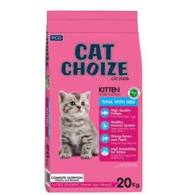 Makanan Kering Kucing (Dry Food) Terbaik Cat Choize Kitten Tuna Pink