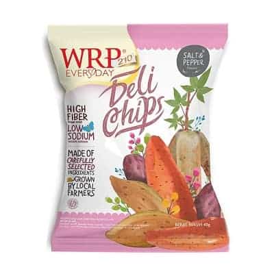 Cemilan Sehat untuk Diet WRP Delichips Salt & Pepper Cemilan Sehat untuk Diet WRP Delichips Salt & Pepper