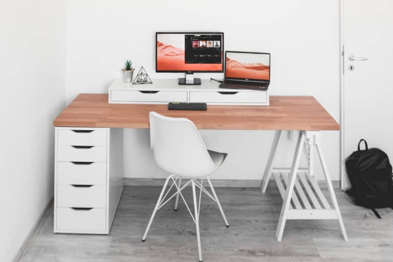 Meja Belajar Minimalis Merk Ikea