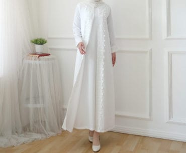 Model Baju Gamis Brokat Yang Bagus