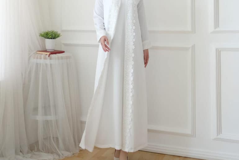 Model Baju Gamis Brokat Yang Bagus