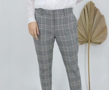 Style Celana Kotak Kotak Wanita