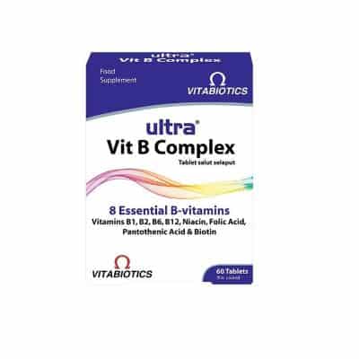 Merk Vitamin B Complex yang Bagus Vitabiotics Ultra™ Vit B Complex Vitamin B Complex yang Bagus Vitabiotics Ultra™ Vit B Complex