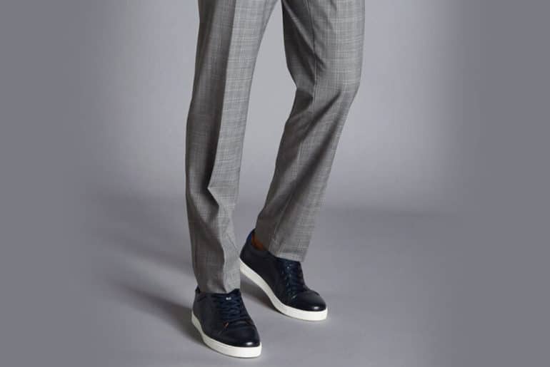 Celana Pria Motif Kotak Kotak