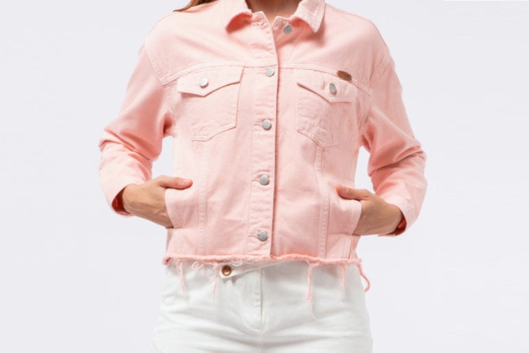 Jaket Jeans Wanita Kekinian Brand Wrangler