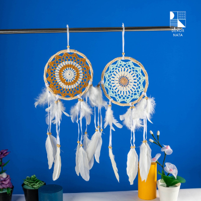 Merk Hiasan Dinding Ruang Tamu Minimalis & Modern Dekornata Dream Catcher Hiasan Dinding Ruang Tamu Minimalis & Modern Terbaik Dekornata Dream Catcher