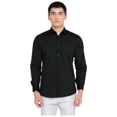 Kemeja Hitam Polos Pria Terbaik Simple Perfect Kemeja Hitam Polos