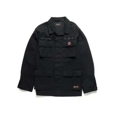 Kemeja Hitam Polos Pria Terbaik - Deus Ex Machina Ripstop Jungle Shirt