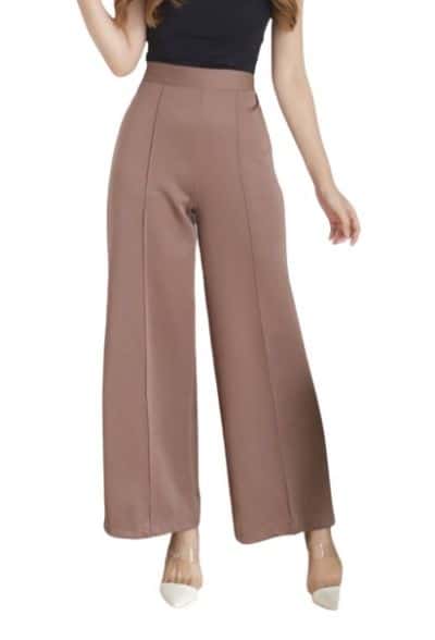 Merk Celana Formal Wanita Terbaik - Msmo Wilona Scuba Pintuck Pants Highwaist Cullote Celana Formal Wanita Terbaik - Msmo Wilona Scuba Pintuck Pants Highwaist Cullote