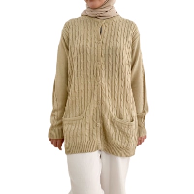 Merk Cardigan Rajut Panjang Wanita Vintage House Top Cardigan Rajut Moella Braid Cardigan Rajut Panjang Wanita Terbaik Vintage House Top Cardigan Rajut Moella Braid