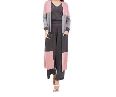OOTD Cardigan Rajut Panjang Wanita - Kimora Kei Shinju Long Cardigan Rajut OOTD Cardigan Rajut Lengan Panjang Wanita, Hijab - Kimora Kei Shinju Long Cardigan Rajut
