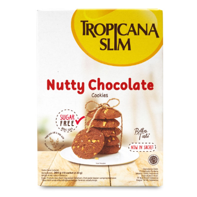 Produk Tropicana Slim Untuk Diet Terbaik Tropicana Slim Nutty Chocolate Cookies