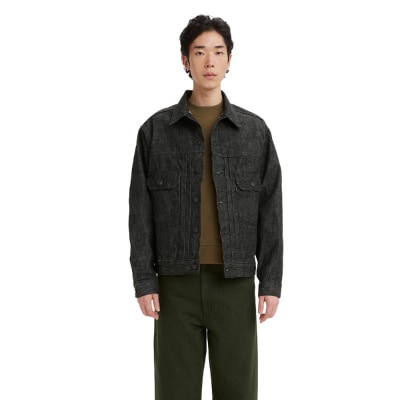 Merk Jaket Levi's Pria Warna Hitam Levi’s Men’s Oversized Trucker Jacket Jaket Levi's Pria Warna Hitam Terbaik Levi’s Men’s Oversized Trucker Jacket