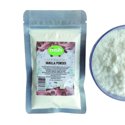 Merk Produk Vanili Bubuk MSH Vanilla Powder Produk Vanili Bubuk Terbaik MSH Vanilla Powder