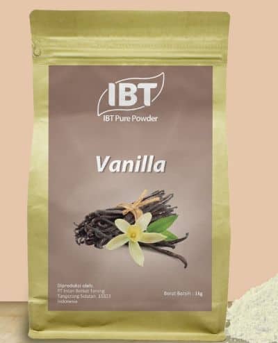 Merk Vanili Bubuk - IBT Pure Vanilla Powder Essence Vanili Bubuk - Harga IBT Pure Vanilla Powder Essence