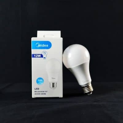 Merk Lampu Bohlam LED Kecil - Midea Lampu Bulb Led 9 Watt Fitting E27 Cool Day Light Lampu Bohlam LED Kecil Bulat - Midea Lampu Bulb Led 9 Watt Fitting E27 Cool Day Light