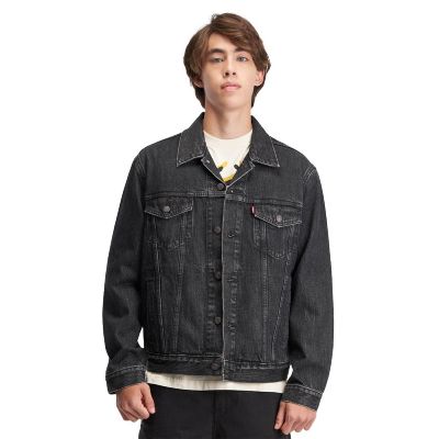 Jaket Levis Pria Hitam Terbaik - Levi's Men's Trucker Jacket (72334-0584) Jaket Levis Pria Hitam Terbaik - Levi's Men's Trucker Jacket (72334-0584)