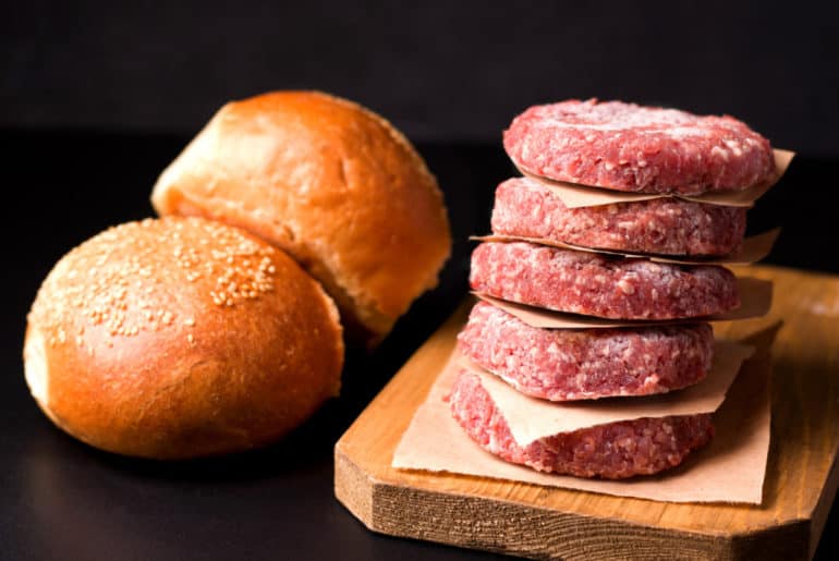 Merk Daging Burger Kemasan