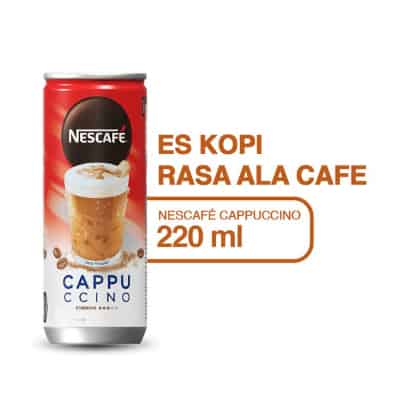 Kopi Nescafe Kaleng - NESCAFE Kopi Minuman Kaleng Cappuccino Can