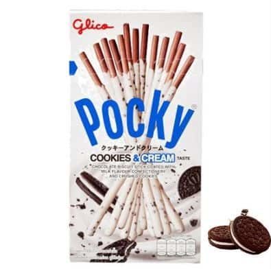 Macam-macam Varian Rasa Pocky yang Paling Enak - Glico Pocky Biskuit Cookies Cream
