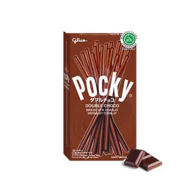 Macam-macam Varian Rasa Pocky yang Paling Enak - Glico Pocky Biskuit Stik Double Chocolate