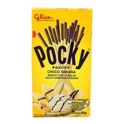 Macam-macam Varian Rasa Pocky yang Paling Enak - Glico Pocky Choco Banana Stick Biscuit
