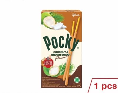Macam-macam Varian Rasa Pocky yang Paling Enak - Glico Pocky Coconut & Brown Sugar